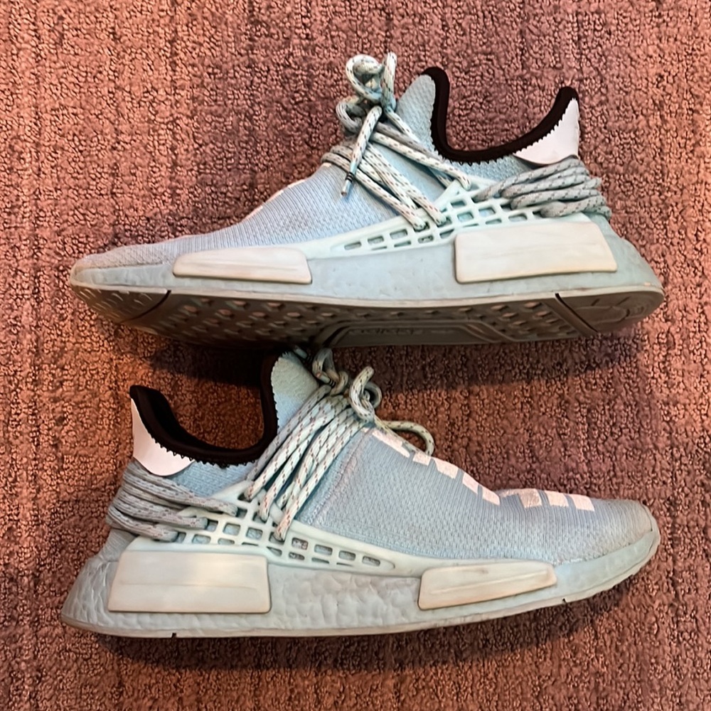 Nmd Human Race Aqua Blue